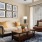 Rendering of a furnished living room