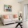 Rendering of a furnished living room