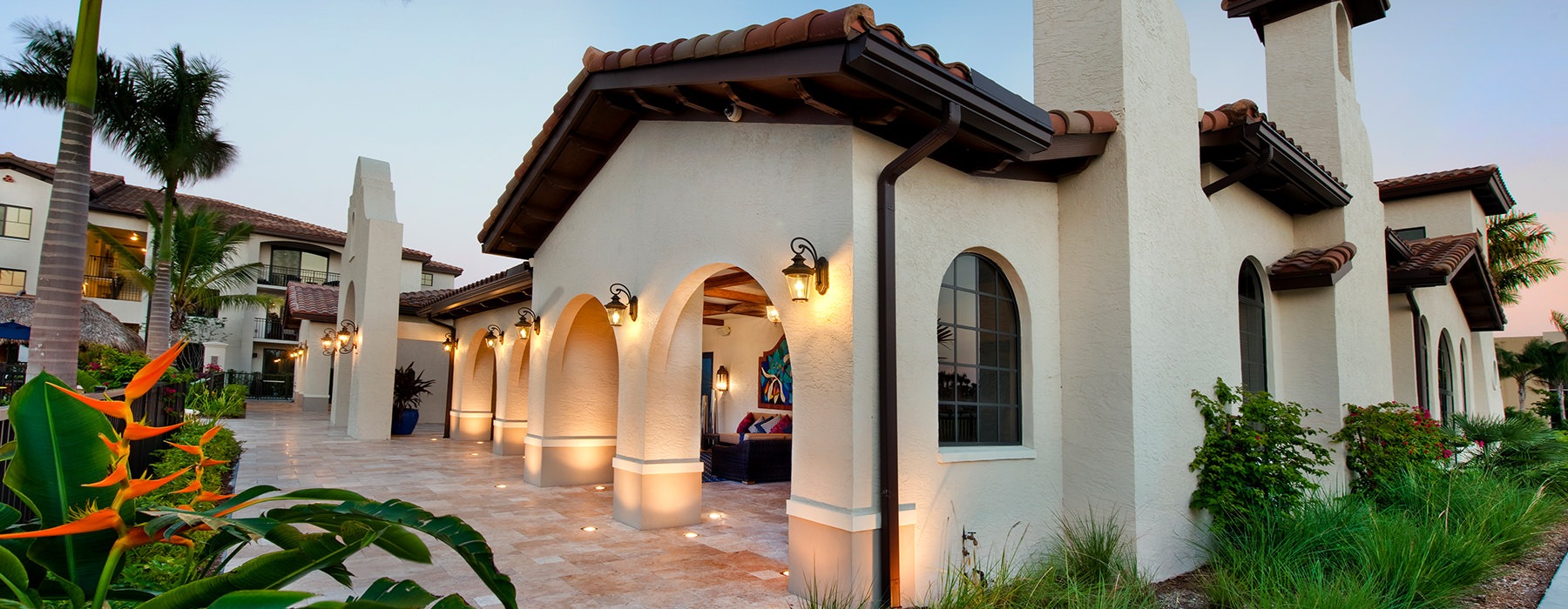 Resident patio